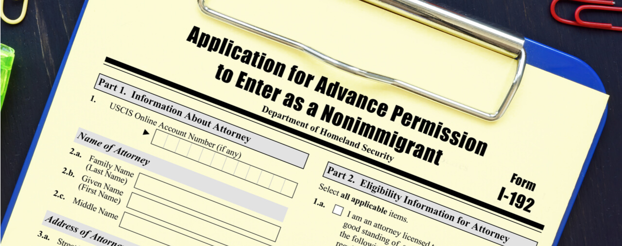 USCIS Releases New Edition of Form I-192